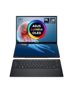 ASUS Laptop Zenbook Duo OLED/UX8406MA-PZ051W/Intel Core Ultra 9/Intel ARC Graphics/32GB RAM/ 2TB/Sleeve y Stylus/Teclado en Español (Garantía y Servicio México)