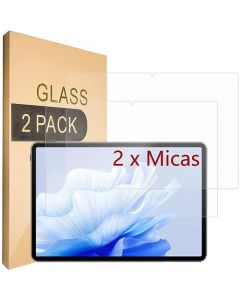 USTIYA Mica For Huawei Matepad 11.5 2023 y Huawei Matepad 11.5" S 2024 Screen Protector 2 Pack transparente Vidrio Cristal Templado de Pantalla