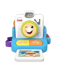 Fisher-Price Ríe y Aprende Cámara Sonríe y Aprende Juguete para bebés de 6 a 36 Meses