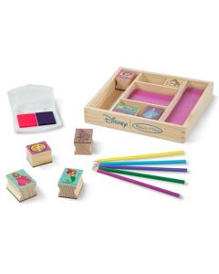 Melissa & Doug Disney Princess Wooden Stamp Set