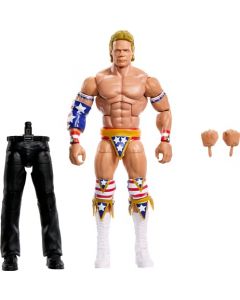 Mattel WWE Elite Collection Figura de acción SummerSlam Lex Luger con Accesorio y Piezas de árbitro para Construir una figura