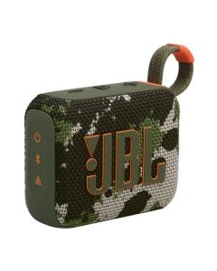 JBL Go 4 Bocina Portátil Bluetooth, 4.2W de Potencia, Reproducción 7 Horas, Resistente al Agua y al Polvo IP67 - Camuflaje