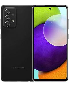 Samsung Electronics Galaxy A52 5G, Smartphone desbloqueado de fábrica, celular Android, Resistente al agua, Cámara de 64MP, Versión estadounidense, 128GB, Negro (Reacondicionado)