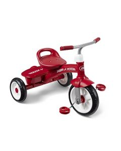 Radio Flyer, Red Rider Trike, Triciclo para Niños Pequeños, Peso Máximo 22 Kilogramos, Recomendado para Niños de 2 Años ½ a 5 Años , Color Rojo (Exclusivo para Amazon)