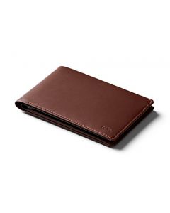 Cartera de viaje Bellroy Travel Wallet (pasaporte, tarjetas de embarque, billetes, tarjetas y bolígrafo) - Cocoa