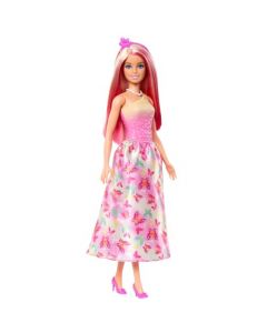 Barbie Fantasía Muñeca Doncella Vestido de Ensueño Rosa para niñas de 3 años en adelante