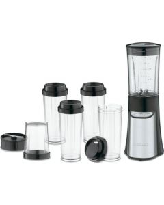 Cuisinart CPB-300 Licuadora Compacta con Vasos de Viaje, color Negro, 946.35 ml 32 oz