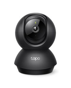 TP-Link Tapo 2K Pan/Tilt Indoor Security Camera for Baby Monitor, Pet Camera | Motion Detection & Tracking | 2-Way Audio | Cloud & SD Card Storage | Works w/Alexa & Google Home | Black | Tapo C211