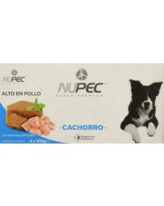 Nupec Alimento Húmedo, Cachorro, Blanco con Azul