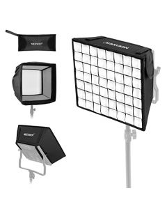 NEEWER12,2"x11,4"Plegable Softbox Difusor con Grid y Bolsa para NL660/SNL660/RGB660/RGB660 Pro/RGB660 PRO II LED Panel Luz Vídeo, Estudio Fotografía Retrato Fotografía YouTube Video Iluminación Suave