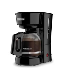 BLACK+DECKER Cafetera con Tecnología Vortex y filtro permanente, 12 Tazas, CM0916B