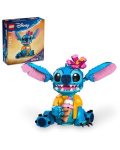 LEGO | Disney Stitch Juego de Juguete construible para niñas y niños, con Cono de Helado 43249