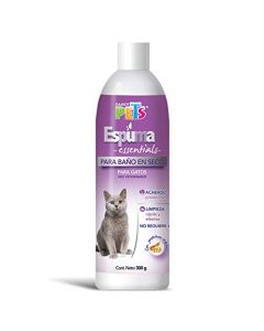 Fancy Pets Espuma para Baño en Seco para Gatos Contiene 300 Gramos