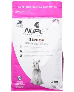 Nupec Alimento Seco para Perro Raza Pequeña Senior, 2 kg, 1 Pack