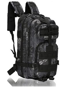 Mochila Táctica,Mochila Senderismo,Mochila de viaje impermeable unisex,Mochila deportiva multifuncional,bolsa Oxford para viajes al aire libre,camping,senderismo,capacidad de 25L