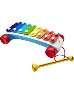 Fisher-Price, Xilófono Clásico, Juguete para bebés de 18 Meses en adelante, Desarrollo de sentidos y Creatividad Musical