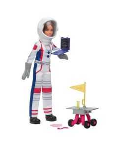 Barbie Profesiones Muñeca Astronauta para niñas de 3 años en adelante