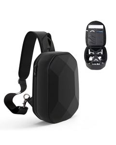 JSVER - Funda de transporte para DJI Mini, impermeable, a prueba de golpes, compatible con DJI Mini/DJI Air/DJI Mavic 1/DJI AVATA Remote & Smart Controller, hélices, batería y accesorios