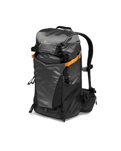 Lowepro PhotoSport BP 15L AW III, mochila para cámara de senderismo con acceso lateral, inserto de cámara extraíble y sistema de correa de accesorios, gris, para cámara sin espejo, compatible con Sony