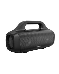 Soundcore by Anker Motion Boom Altavoz para Exteriores con Controladores de Titanio, tecnología BassUp, IPX7 Impermeable, 24 Horas de reproducción, App, Altavoz portátil, Bluetooth, Camping