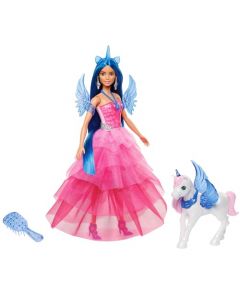 Barbie Fantasía Muñeca Edición Especial Zafiro para niñas de 3 años en adelante