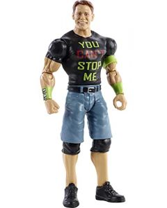 WWE Mattel ​Parte Superior Picks John Cena Figura de acción de 6 Pulgadas, Coleccionable y Regalo para Edades de 6 años en adelante, Multi, GTG71