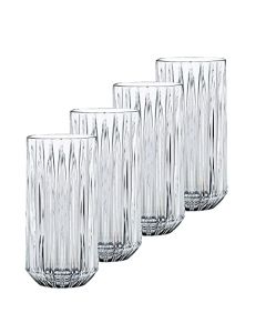 Nachtmann - The Life Style Divison of Riedel Glass Works 101980 Jules Vaso de bebida largo, 13 oz, transparente