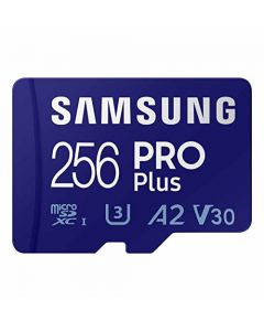 SAMSUNG 256GB New Pro Plus MicroSD y Adaptador MB-MD256SA/AM