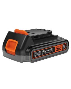 Beyond by BLACK+DECKER 20 V MAX 2.0 Ah Batería de iones de litio – Recargable – Compatible con la plataforma de batería Max Black + DECKER – Batería extra ideal (número de modelo: LBXR2020APB)