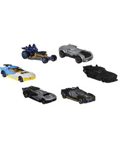 Hot Wheels Batman Character Car 6 Unidades