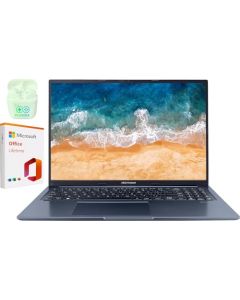 ASUS Vivobook - computadora portátil de negocios, WUXGA de 16 pulgadas, 40 GB de RAM y 1 TB SSD, procesador AMD Ryzen 7 5800HS, portátil con Windows 11 con Microsoft Office Lifetime, auriculares