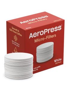 Able 82F08 Filtro de Papel Aeropress, Blanco