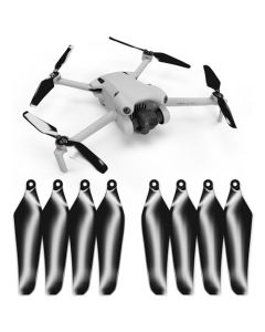 Master Airscrew Hélices Super Stealth para dji Mini 4 Pro y Mini 3 Pro - Negro, 4 hélices en Juego