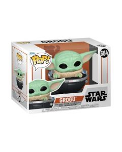 Funko Pop! Vinyl: Star Wars: The Mandalorian S9 - Grogu (The Child, Baby Yoda) - (Grogu (The Child, Baby Yoda), Baby Yoda) - Star Wars: The Mandalorian - Figura de Vinilo Coleccionable