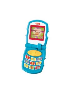 Fisher-Price Juguete para Bebés Teléfono Sonidos Divertidos Musical para bebés de 6 Meses en adelante