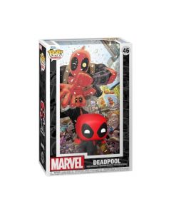 Funko Pop! Comic Cover: Marvel - Skrull - Deadpool - (2025) #1 Deadpool In Black Suit - Marvel Comics - Cómics Marvel - Figura de Vinilo Coleccionable - Idea de Regalo - Mercancia Oficial