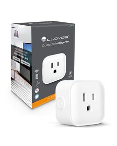 Enchufe Inteligente WiFi Smart Plug Compatible con iOS, Android, Alexa y Asistente de Google, No Requiere Hub, Programa Múltiples Horarios de Encendido y Apagado, tiene Función de Temporizador