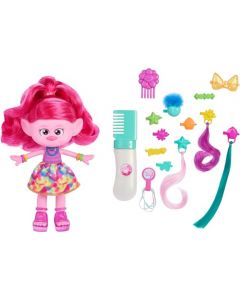 Mattel Trolls Muñeca Poppy Peinado Mágico Incluyen Extensiones para niñas de 3 años en adelante