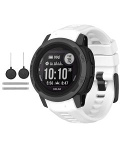 Correa para Garmin Instinct Band, banda de repuesto de silicona suave para Garmin Instinc 2/Solar/Tactical