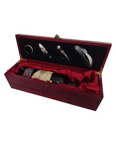 CHIC-FANTASY Set DE Vino Juego DE Accesorios para Vino SACACORCHOS TAPON Cortador VERTEDORES (SX539)