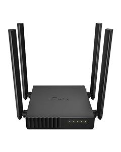 TP-Link Archer C50 Router Wi-Fi de Banda Dual Router Inalámbrico AC1200, 300Mbps en 2.4 GHz y 867 MBps en 5 GHz, 4 Antenas