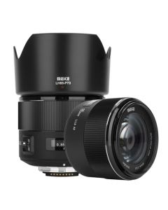 Meike 85mm f1.8 - Lente de teleobjetivo de enfoque automático de marco completo para cámara Nikon F Mount DSLR y compatible con cámaras Nikon APS-C D610 D750 D780 D810