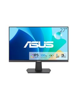 Asus Monitor Eye Care VA27EHF, 27 Pulgadas, IPS, Full HD, sin Marco, 100Hz, Adaptive-Sync, 1ms MPRT, HDMI, Low Blue Light, Flicker Free, Montaje en Pared