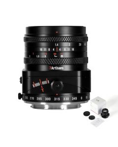 7artisans 50mm F1.4 de Lente de inclinación, APS-C, Lente de Apertura grande, Compatible con cámara sin Espejo Sony E Mount a7 a7II a7III a7R a7RII a7RIII a7RIV a7RIV a7S a7SII a9 a7C