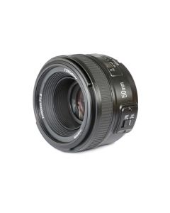 YONGNUO YN50mm F1.8N Lente Prime estándar, Gran Apertura, Enfoque Manual automático AF MF para cámaras Nikon DSLR