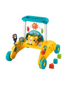 Fisher-Price Andadera De Dos Lados Primeros Pasos para bebés a partir de 6 meses con más de 100 sonidos y canciones