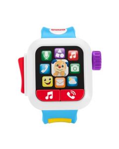 Fisher-Price Ríe y Aprende Juguete para Bebés Mi Primer Smartwatch para bebés de 6 Meses en adelante