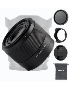 VILTROX Lente de 40 mm f/2.5 Z para Nikon, 40 mm F2.5 Z-Mount Full Frame AF Lente de enfoque automático gran angular para Nikon Z Camera Z5, Z6, Z7, Z8, Z9, Z30, Z50 y ZFC