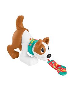 Fisher-Price, Cachorro Gatea Conmigo, Juguete para Bebes de 12 Meses en adelante, Multicolor