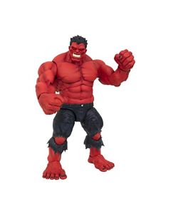 Diamond Select Toys Marvel Select Red Hulk Figura de acción de 9 Pulgadas (Rojo)